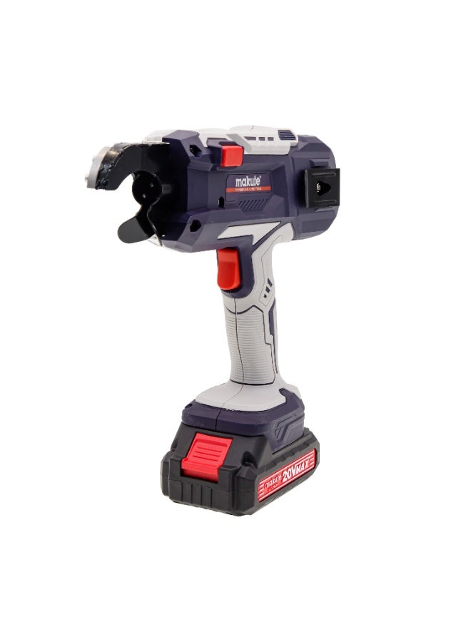 ماكيوت ماكينة ربط حديد التسليح ماكوت CRA121-340-BL، أداة ربط فولاذية أوتوماتيكية لاسلكية 20 فولت، نطاق تثبيت من 8 إلى 34 مم، دعم سلك 0.8 مم، شاشة تحكم رقمية، معدات بناء بمحرك بدون فرش - Image 2